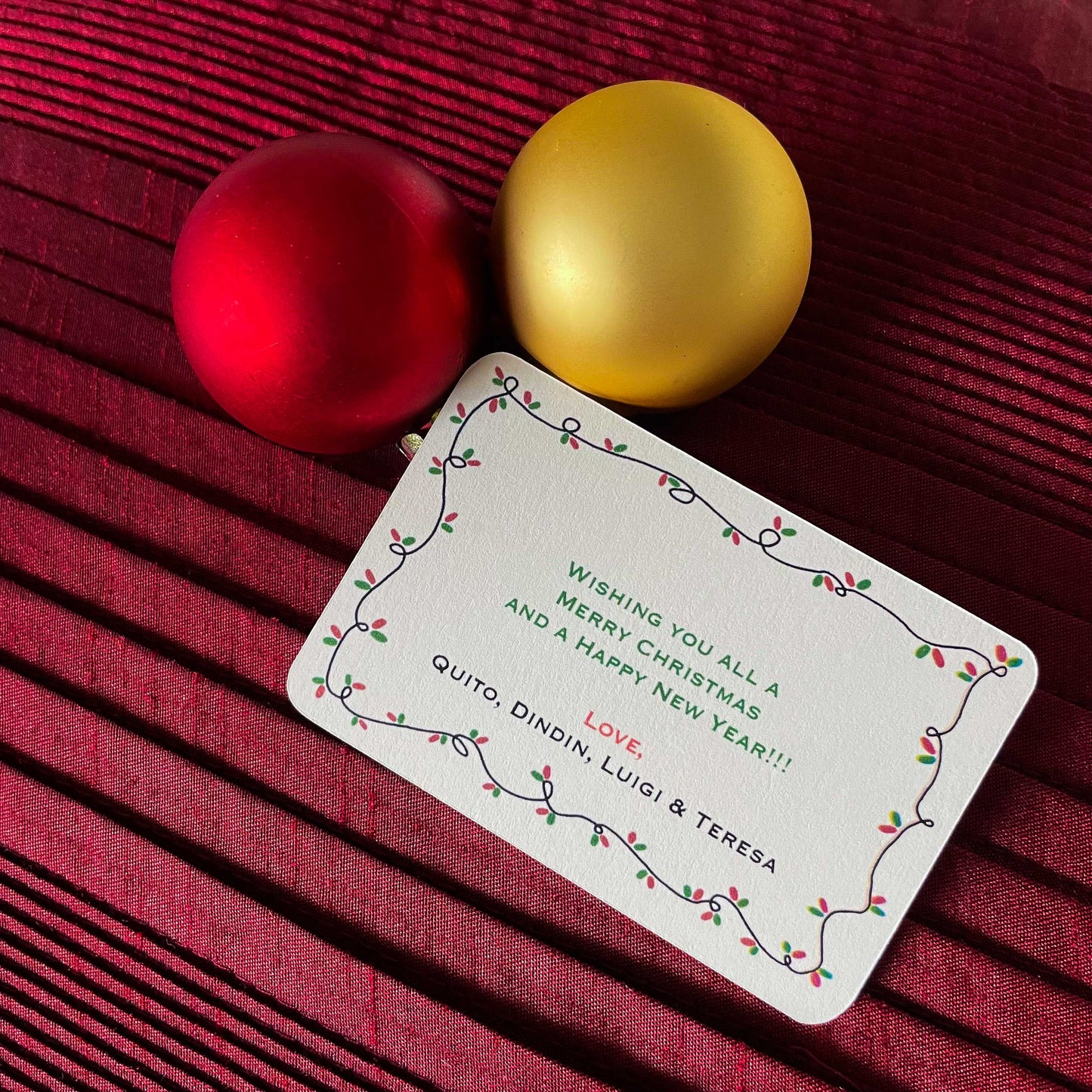 Cristina CHRISTMAS Personalized Gift Tags 2 (2023)