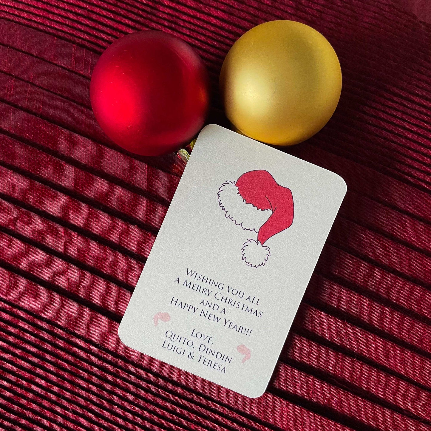 Cristina CHRISTMAS Personalized Gift Tags 2 (2023)