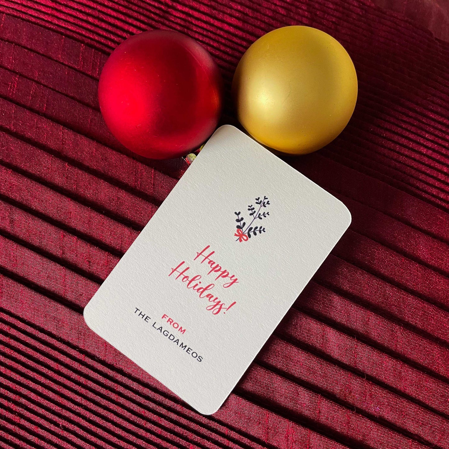 Cristina CHRISTMAS Personalized Gift Tags 2 (2023)