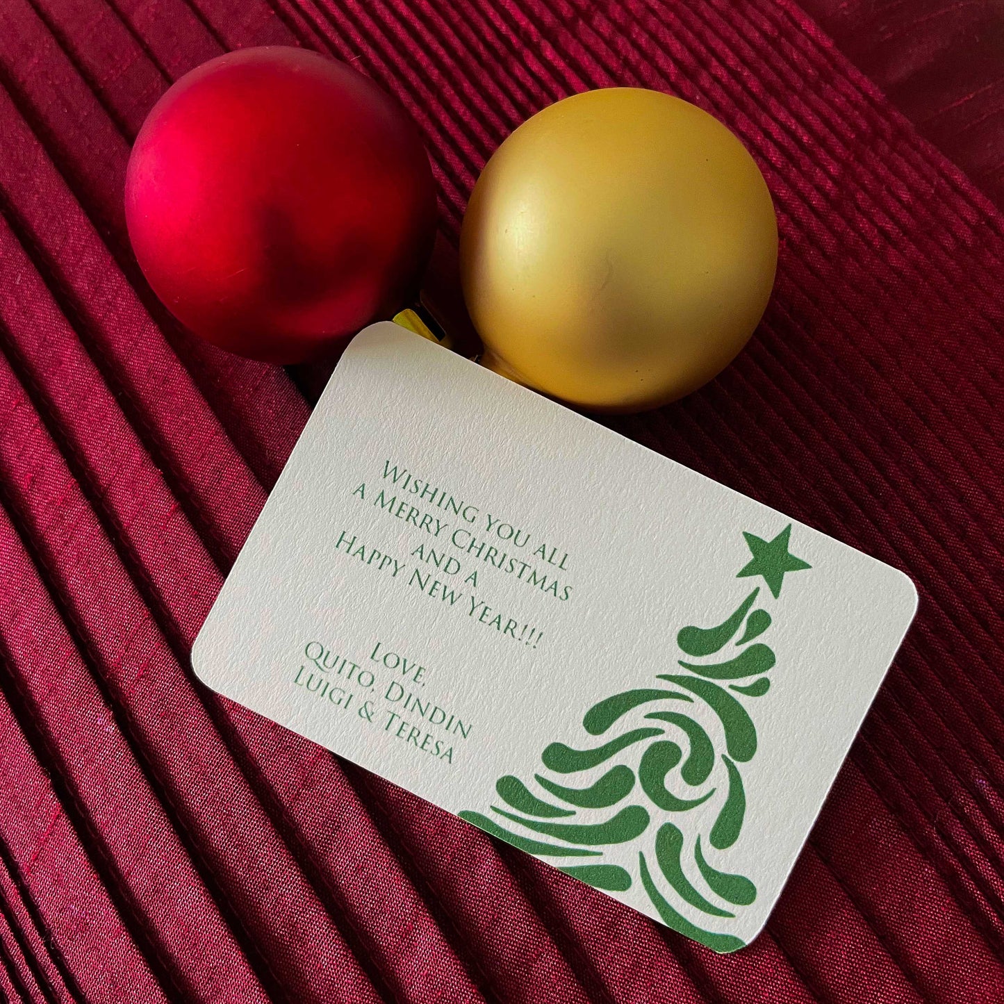 Cristina CHRISTMAS Personalized Gift Tags 2 (2023)