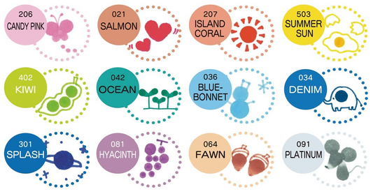 Kuretake Zig Clean Color Dot 12C