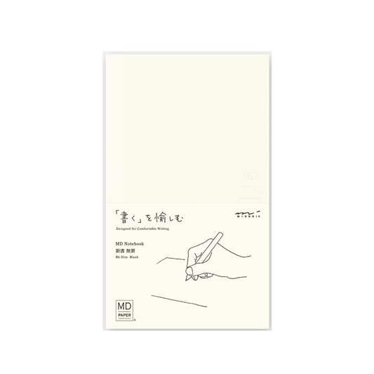 Midori Notebook: Blank B6 Slim