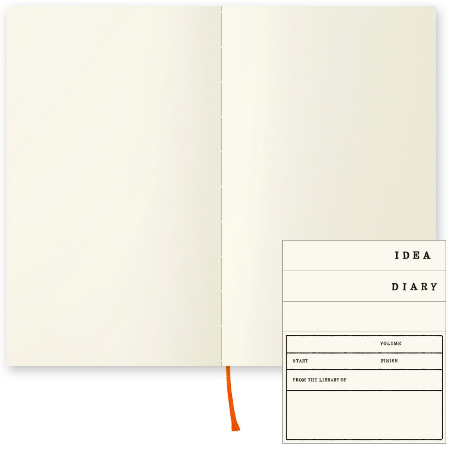 Midori Notebook: Blank B6 Slim