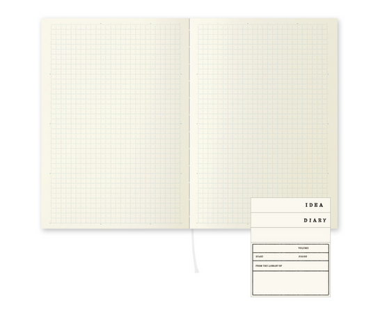 Midori Notebook: Grid A5