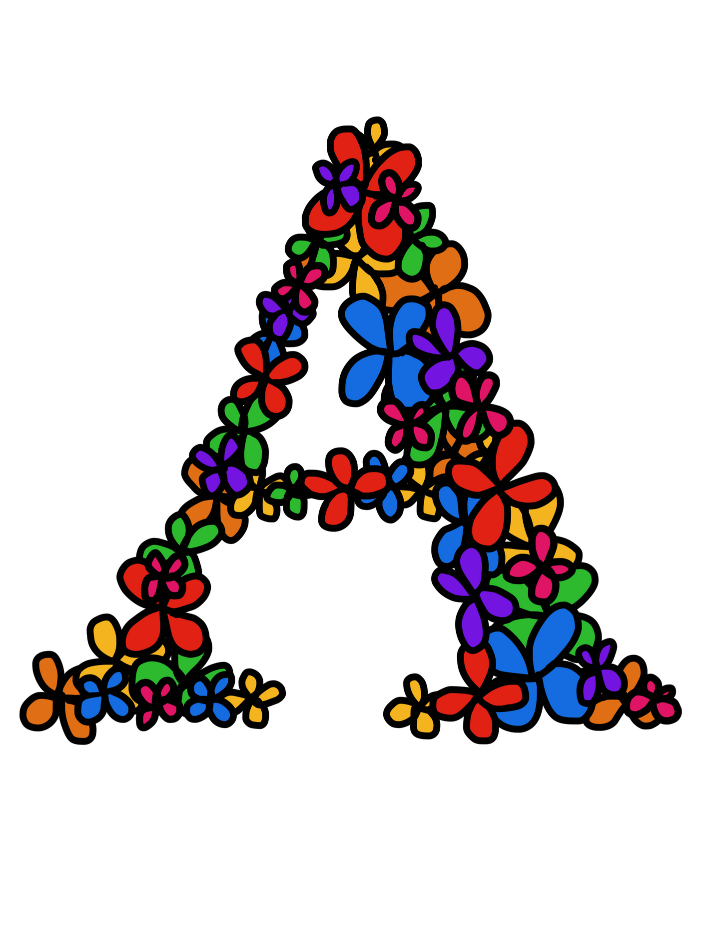 Victoria Alphabet Stickers