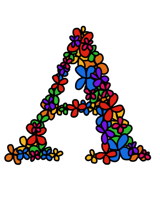 Victoria Alphabet Stickers