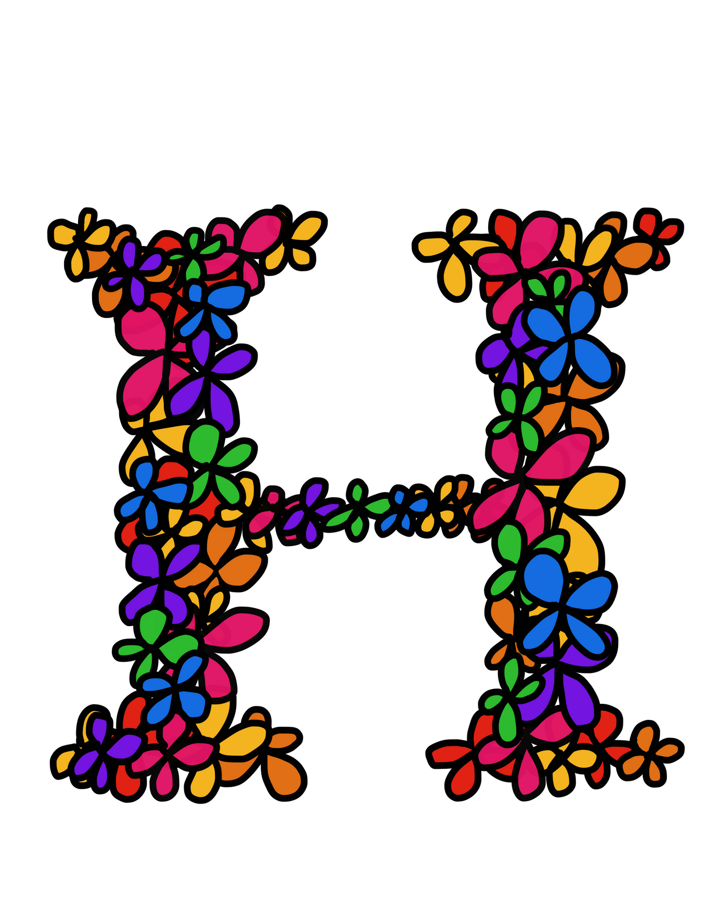 Victoria Alphabet Stickers