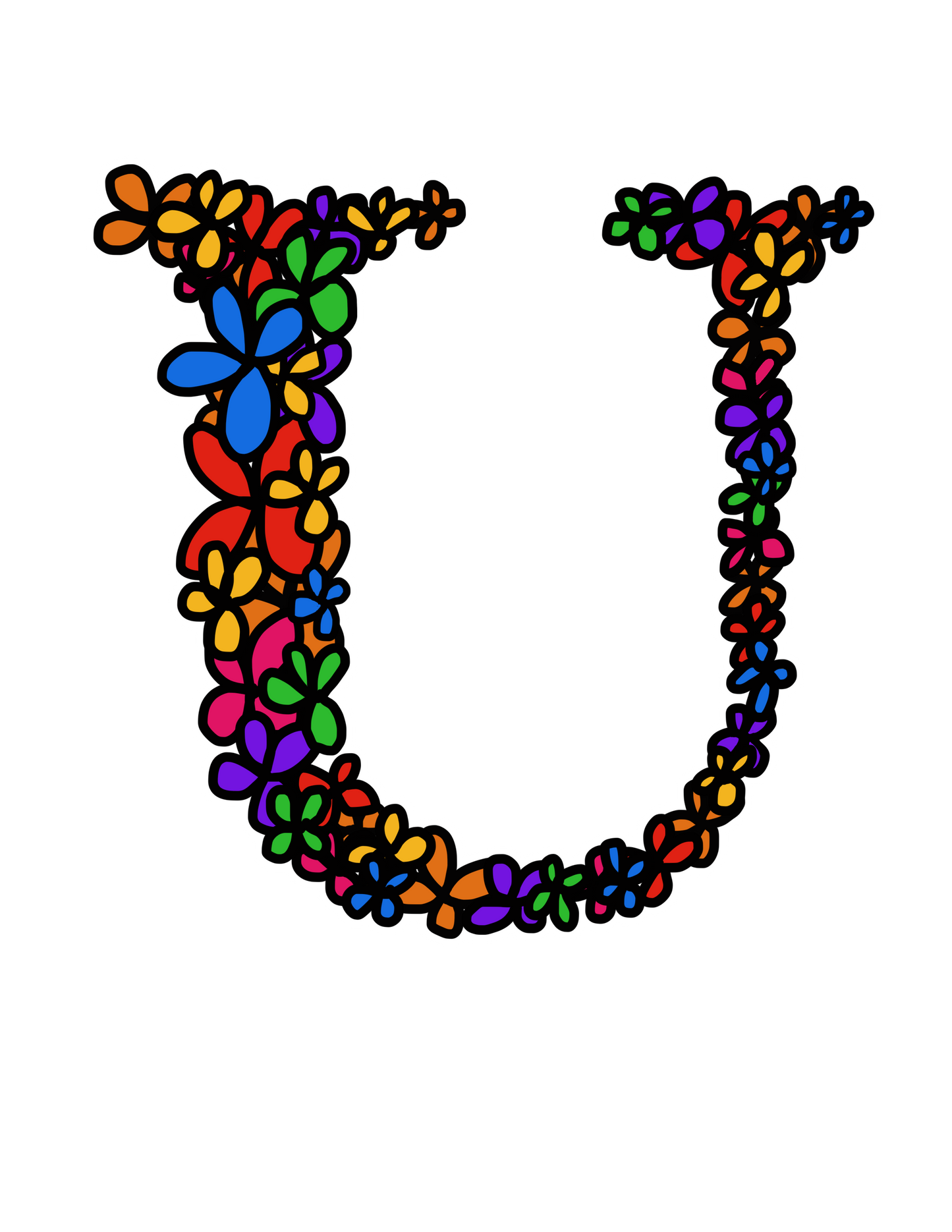 Victoria Alphabet Stickers