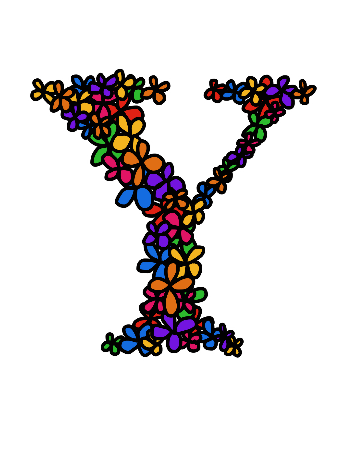 Victoria Alphabet Stickers