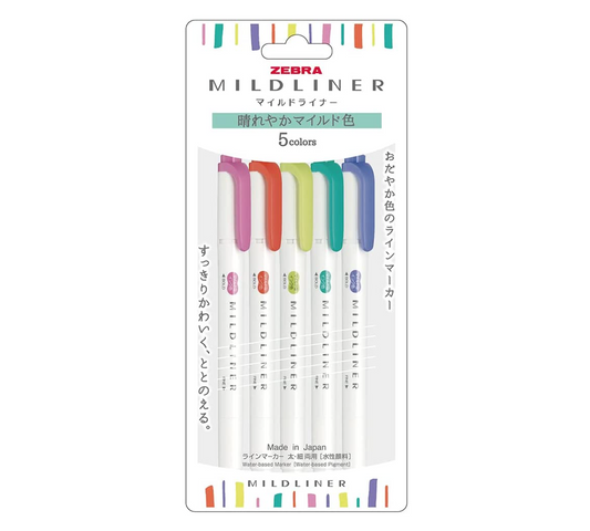 Zebra Mildliner Bright (Teal)