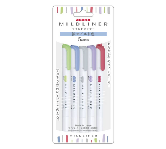 Zebra Mildliner Cool (Blue)