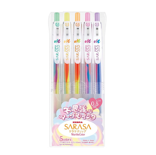 Zebra Sarasa Clip Gel Ballpoint Pen 0.5mm Marble