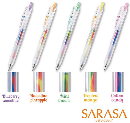 Zebra Sarasa Clip Gel Ballpoint Pen 0.5mm Marble