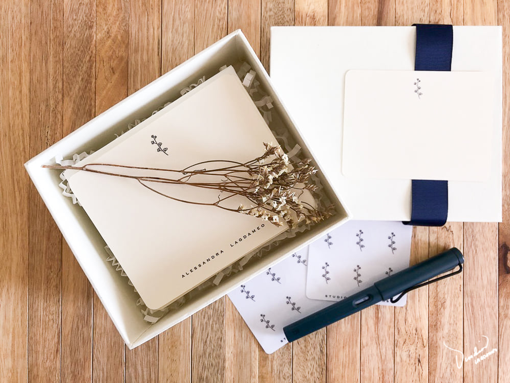 Amelie Personalized Note Cards