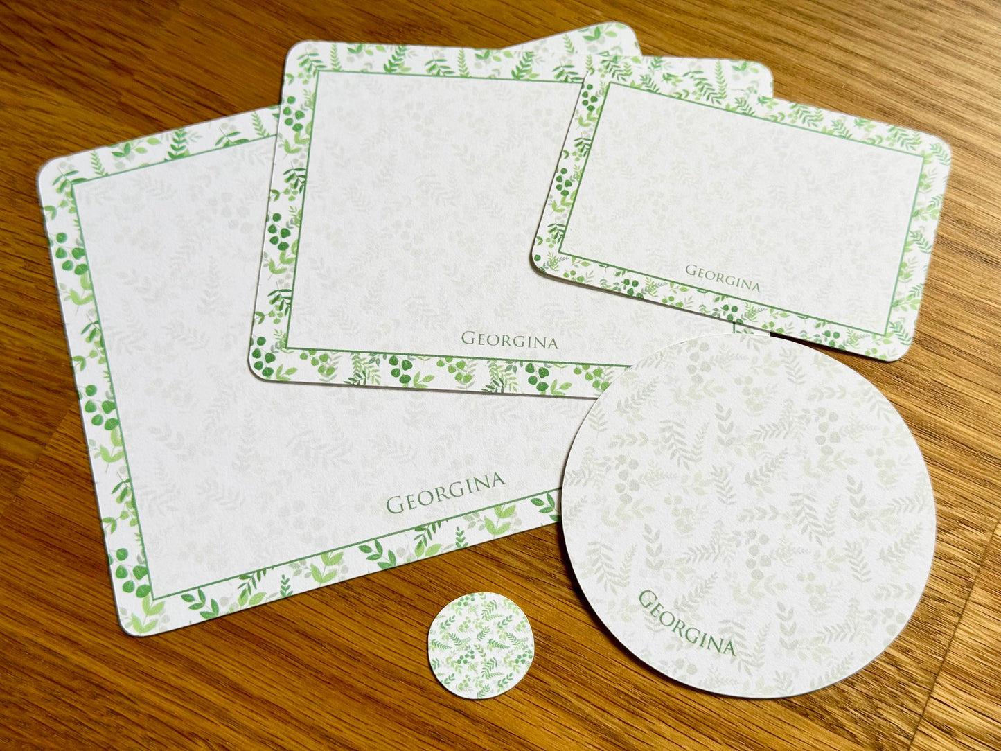 Georgina Personalized Stationery Set