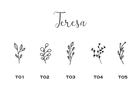 Teresa Personalized Stationery Set