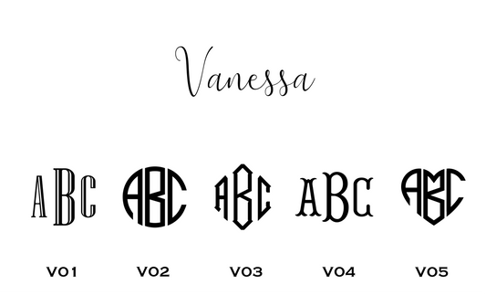 Vanessa Personalized Gift Cards
