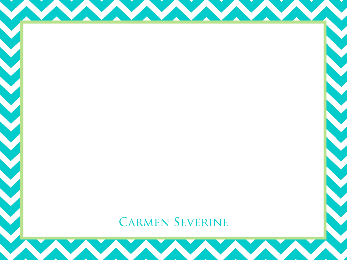 Carmen Severine Personalized Gift Cards