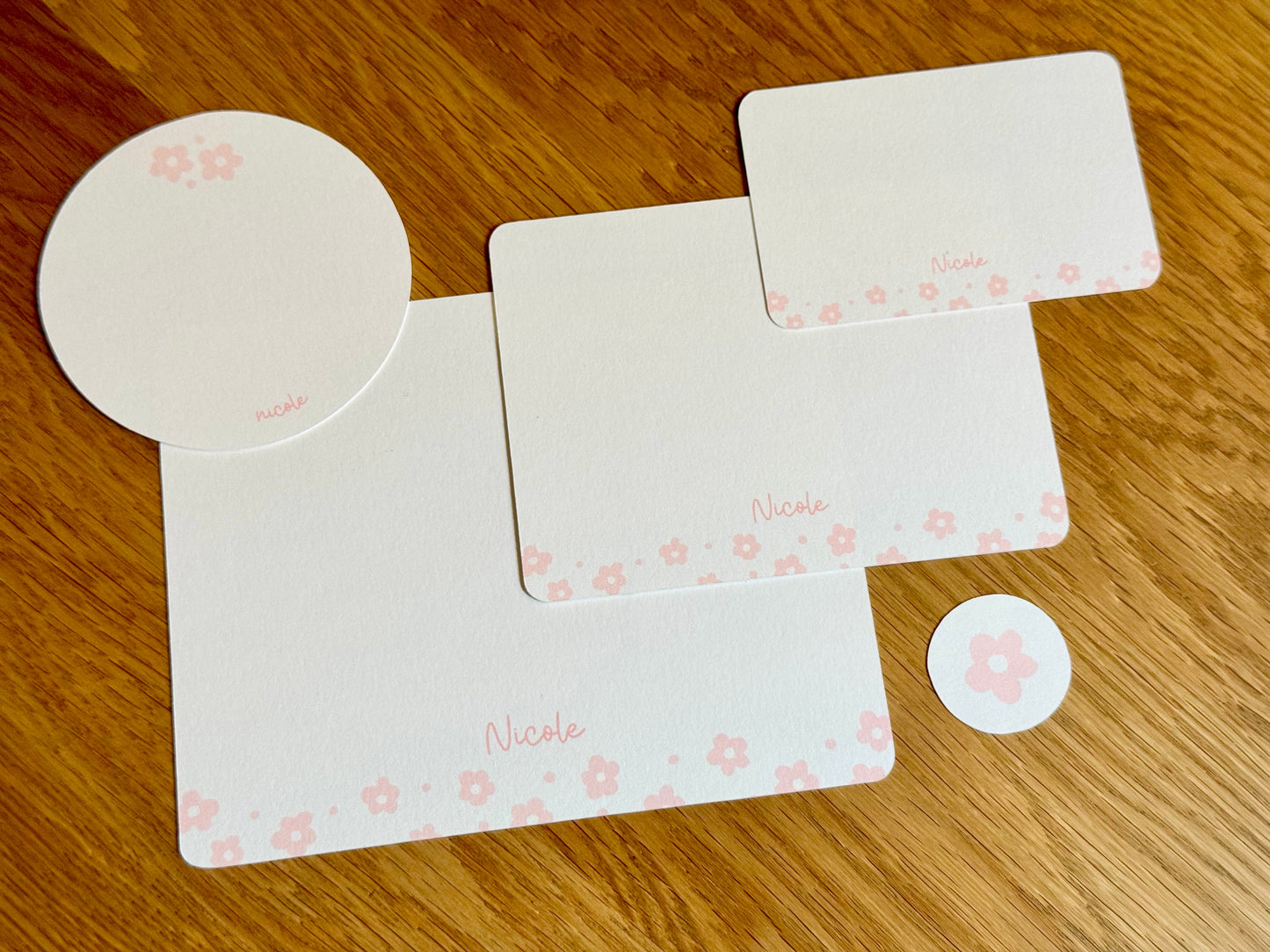 Nicole Personalized Stationery Set