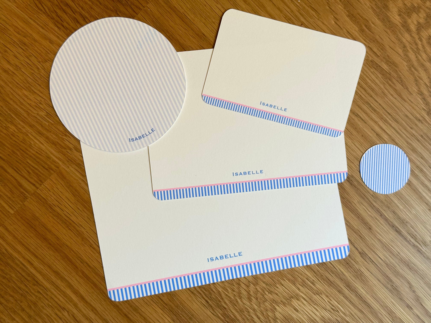 Nicole Personalized Stationery Set