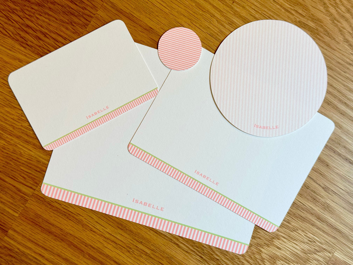 Nicole Personalized Stationery Set