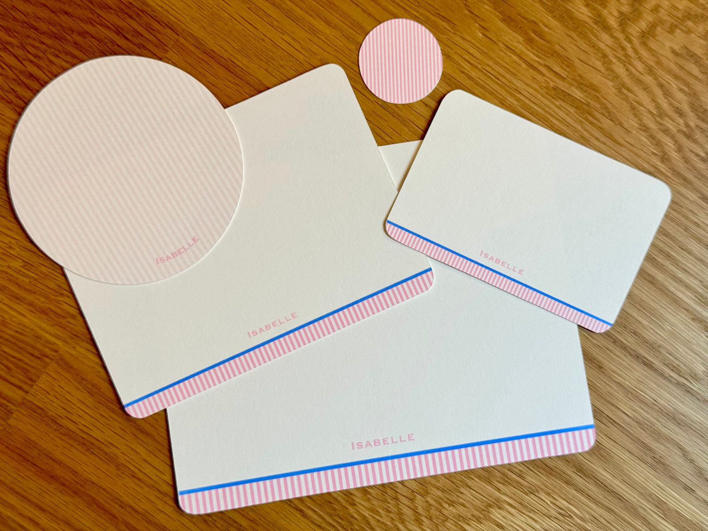 Nicole Personalized Stationery Set