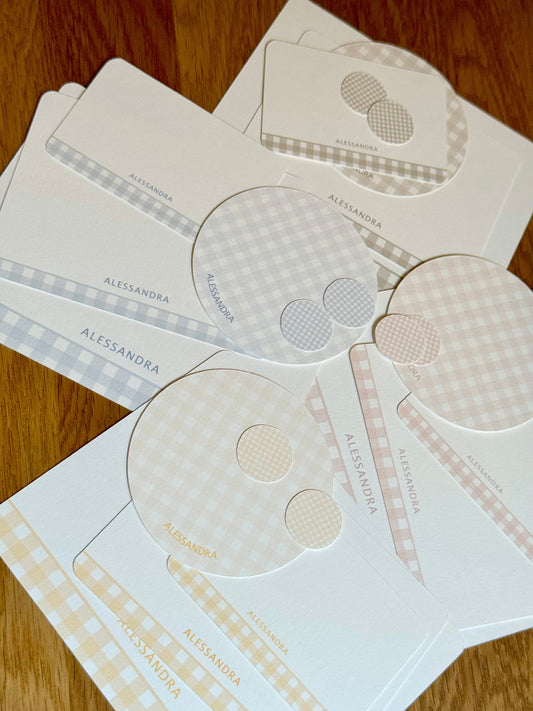 Alessandra 2 Personalized Gift Cards