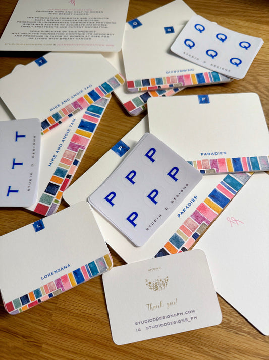 I CAN SERVE Personalized Stationery Set