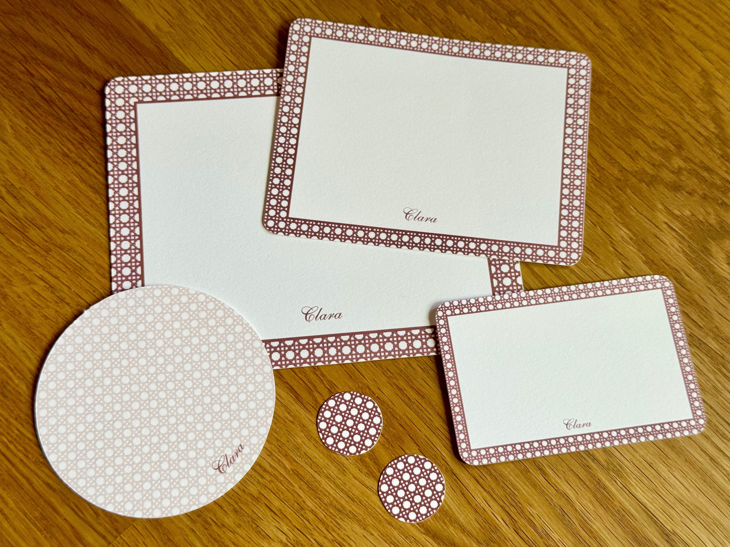Clara Personalized Note Cards