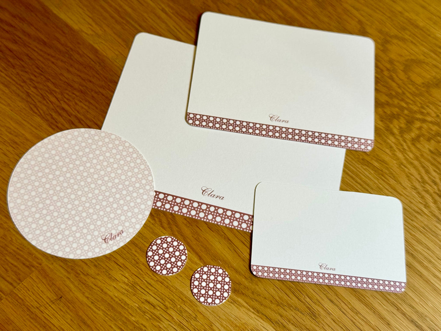 Clara Personalized Note Cards