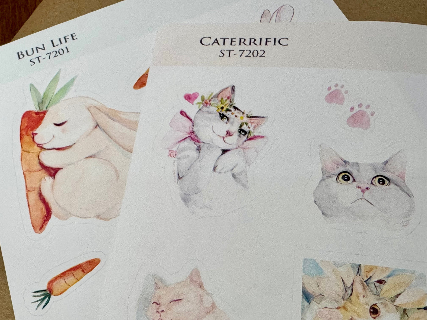 Caterrific by Marikit Studios Decorative Stickers ST-7202