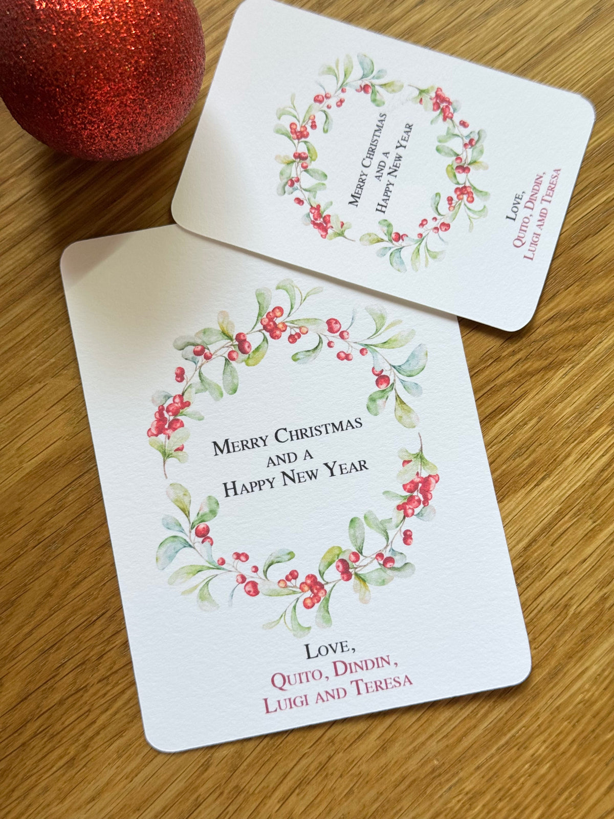 Cristina CHRISTMAS Personalized Gift Tags 6