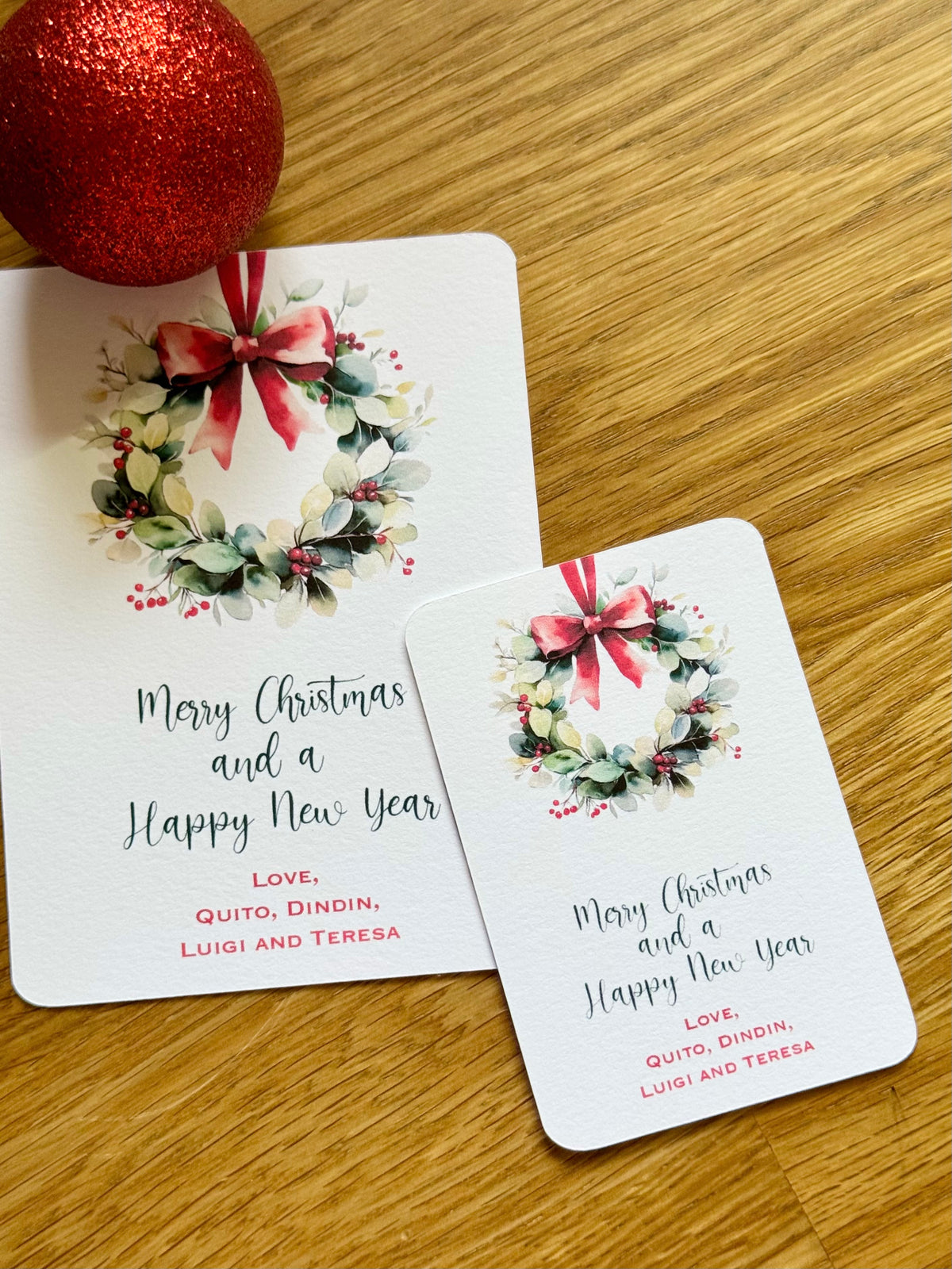 Cristina CHRISTMAS Personalized Gift Tags 6