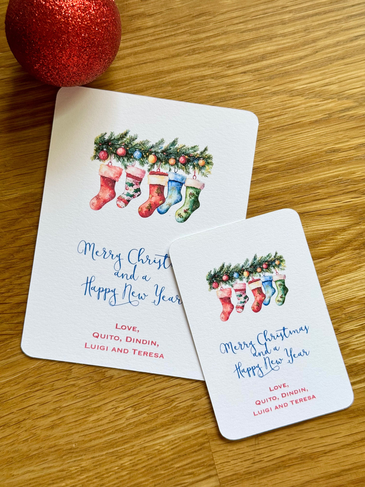 Cristina CHRISTMAS Personalized Gift Tags 6