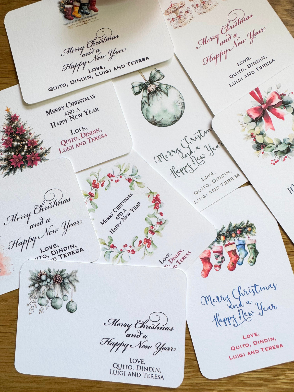Cristina CHRISTMAS Personalized Gift Tags 6