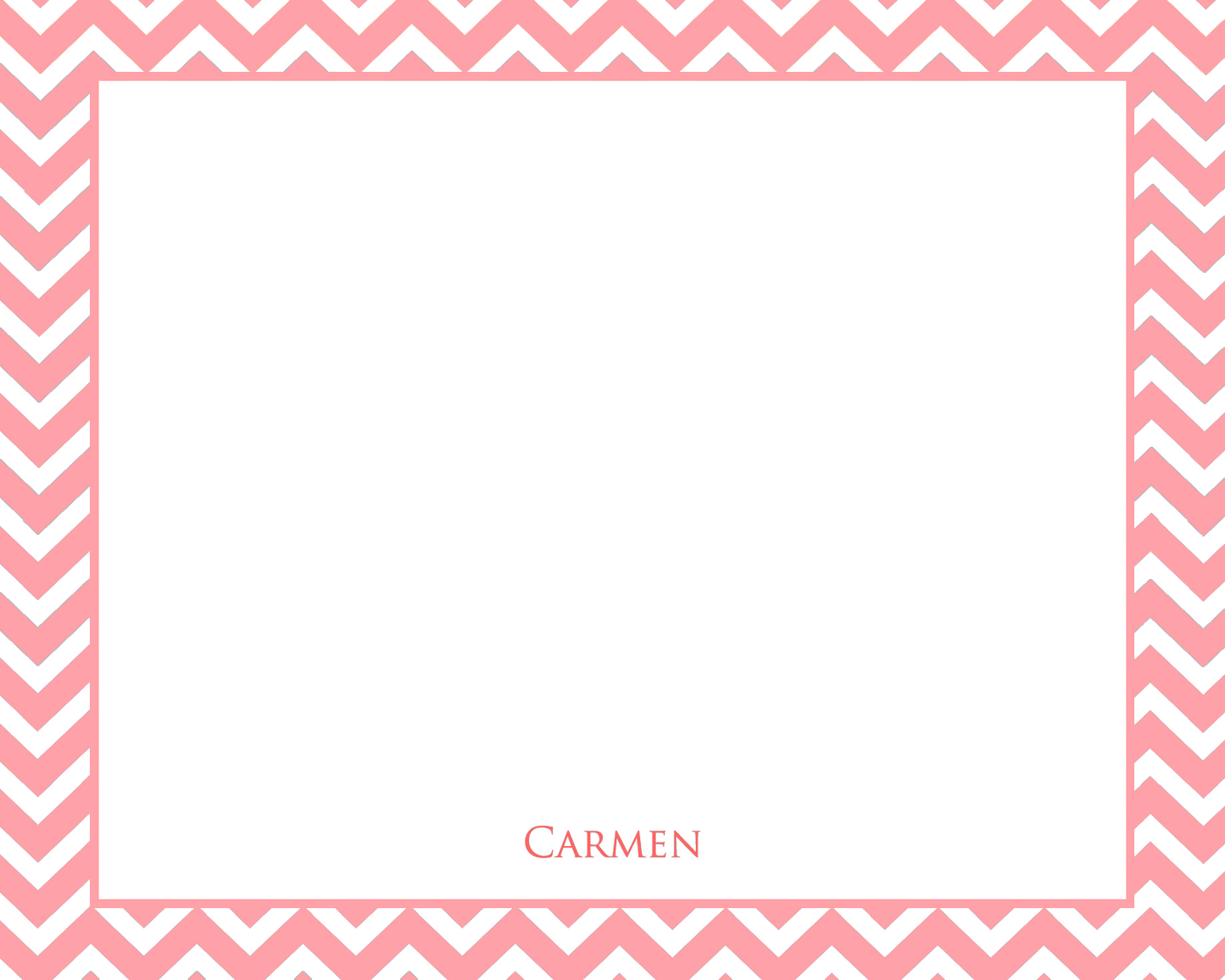 Carmen Personalized Stationery Set