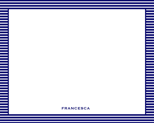 Francesca Personalized Stationery Set