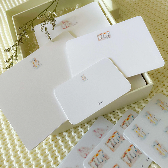Lucia Personalized Gift Cards