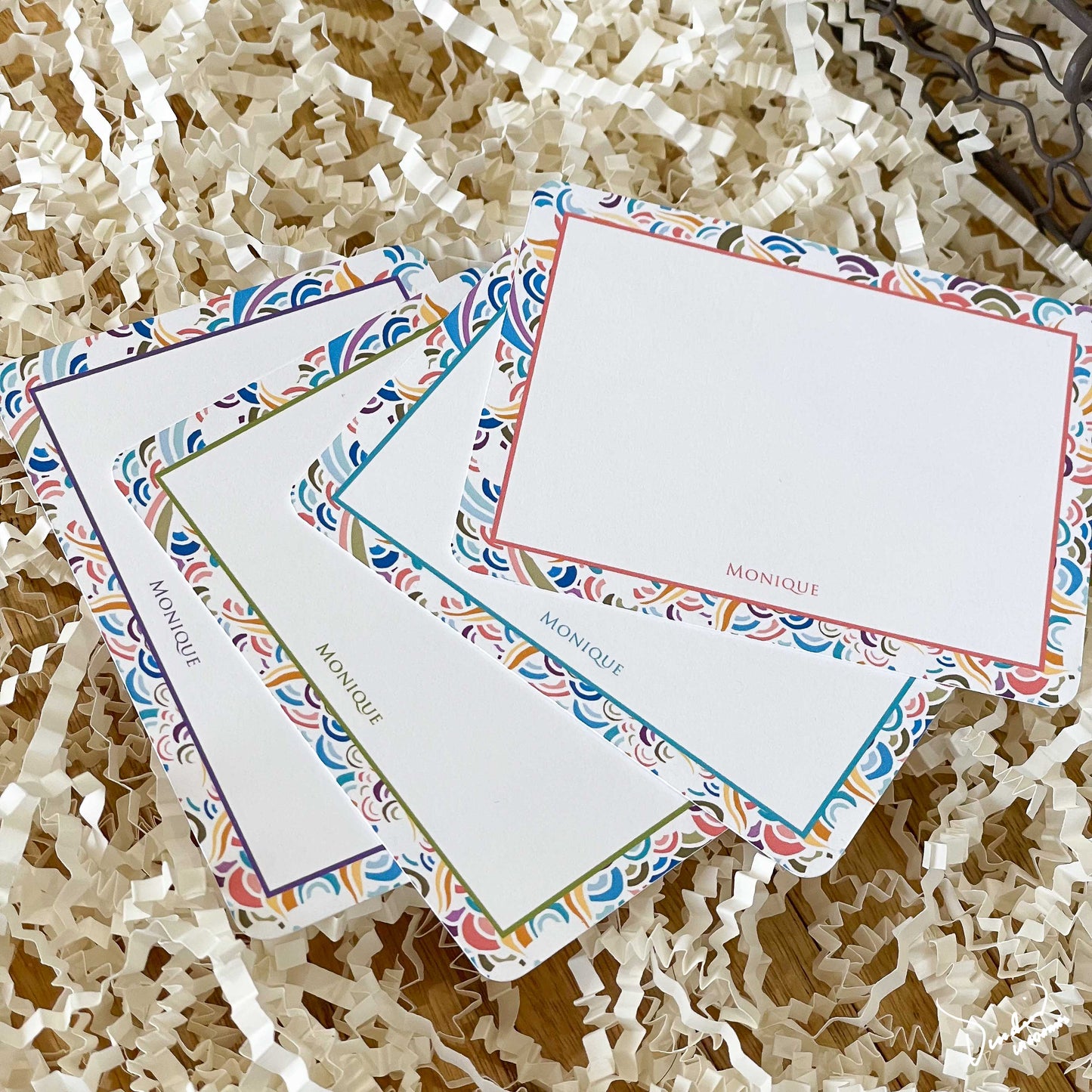 Monique Personalized Gift Cards