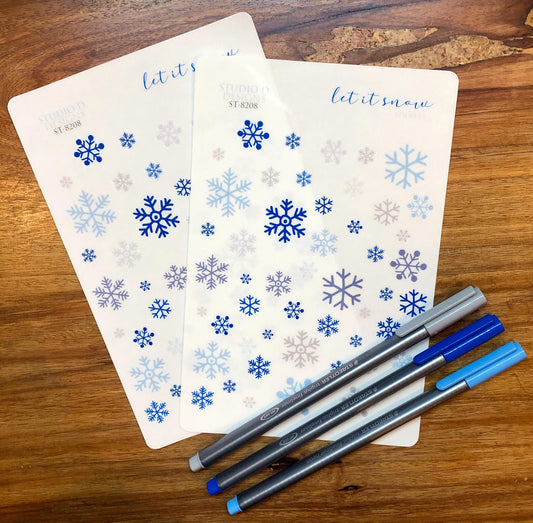 Let It Snow! Decorative Stickers ST-8208