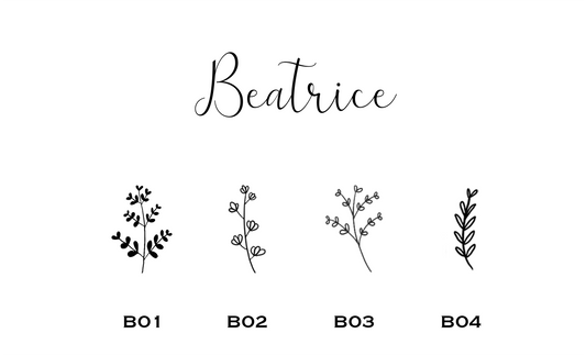 Beatrice Personalized Gift Cards