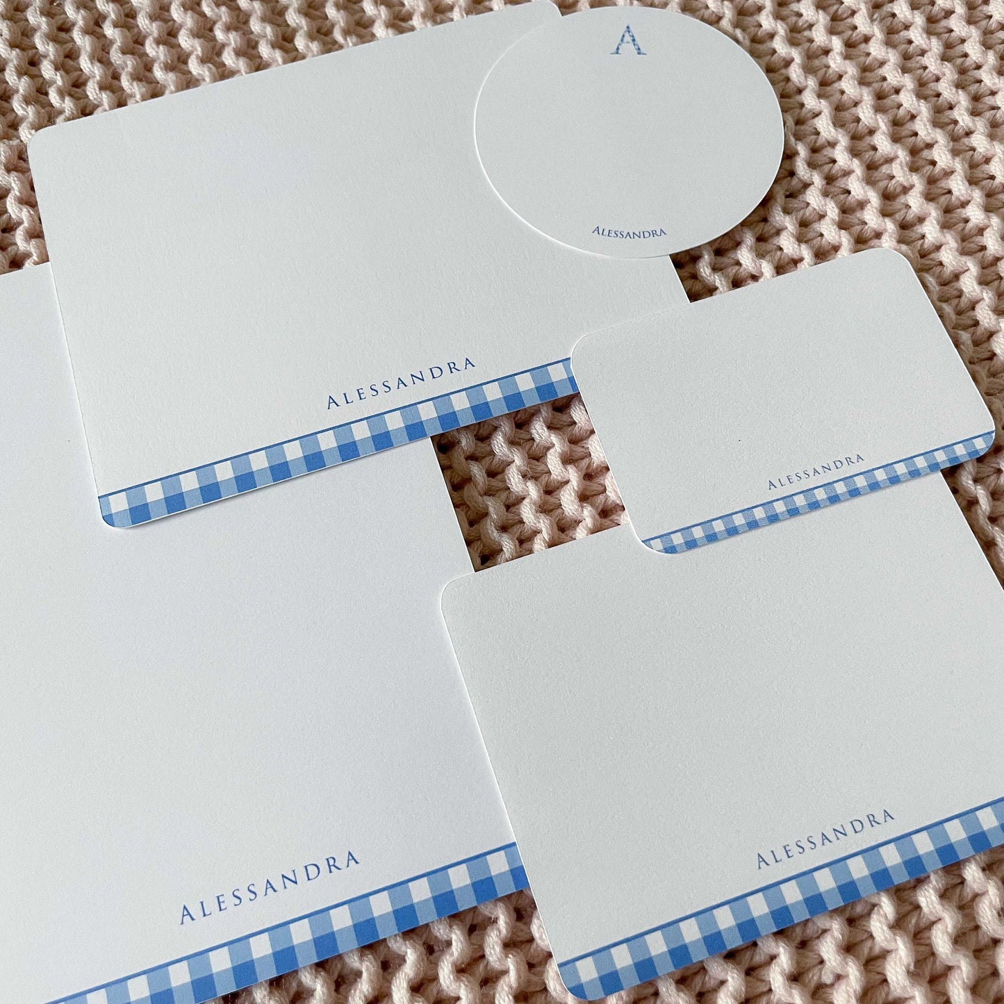 Alessandra Personalized Stationery Set