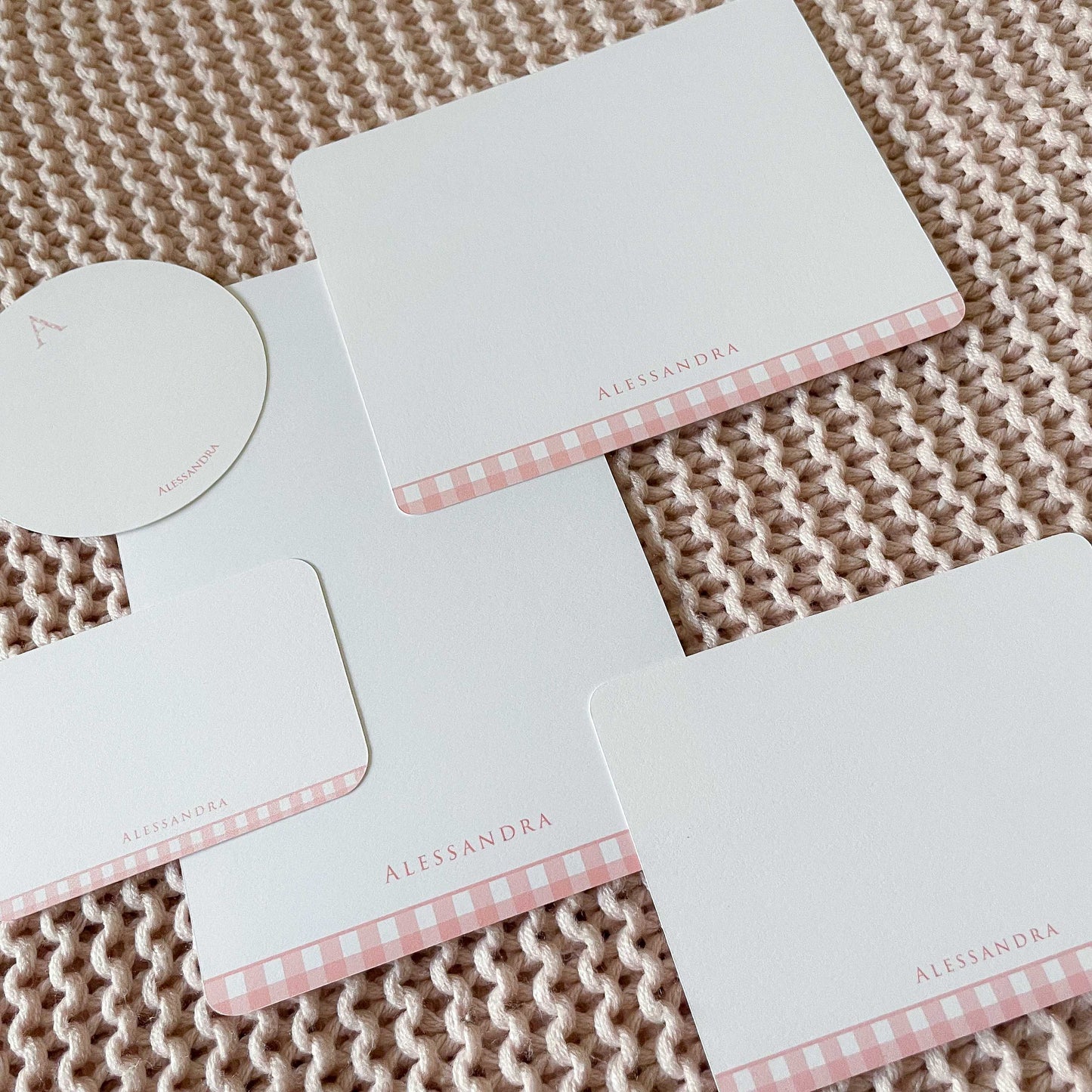 Alessandra Personalized Stationery Set