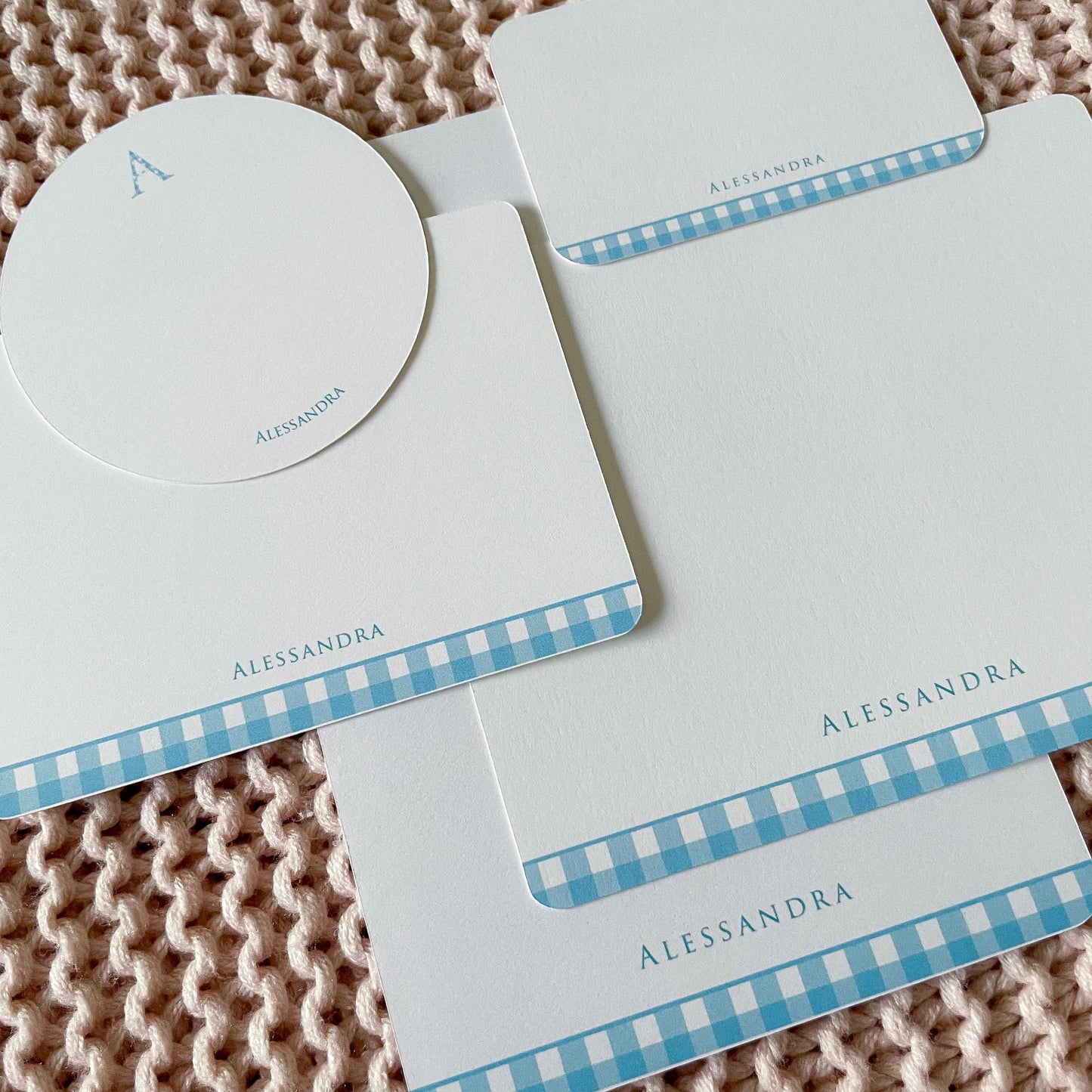 Alessandra Personalized Stationery Set