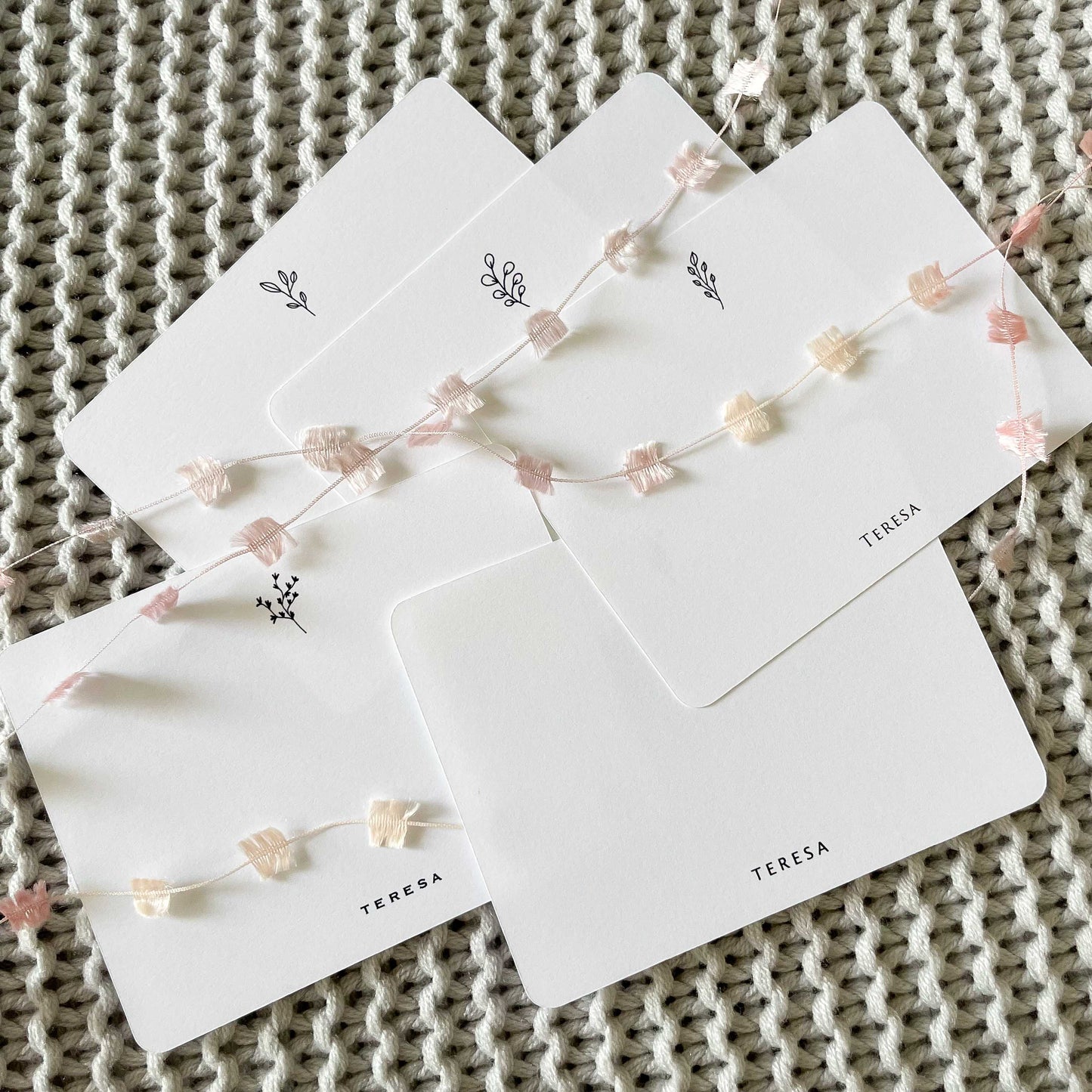 Teresa Personalized Gift Cards