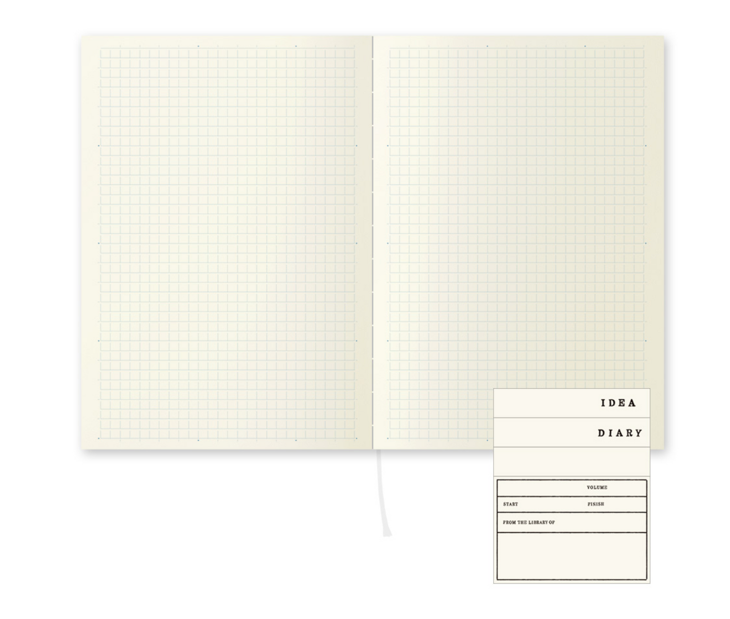 Midori Notebook: Grid A5