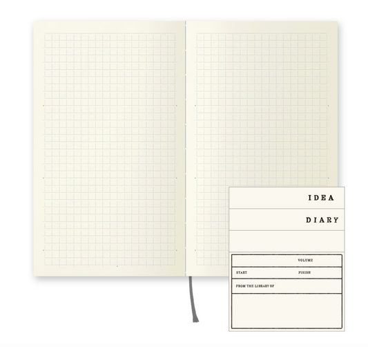 Midori Notebook: Grid B6 Slim